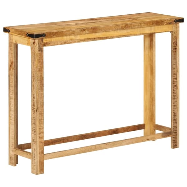 vidaXL Konsollbord 100x30x75 cm heltre mango