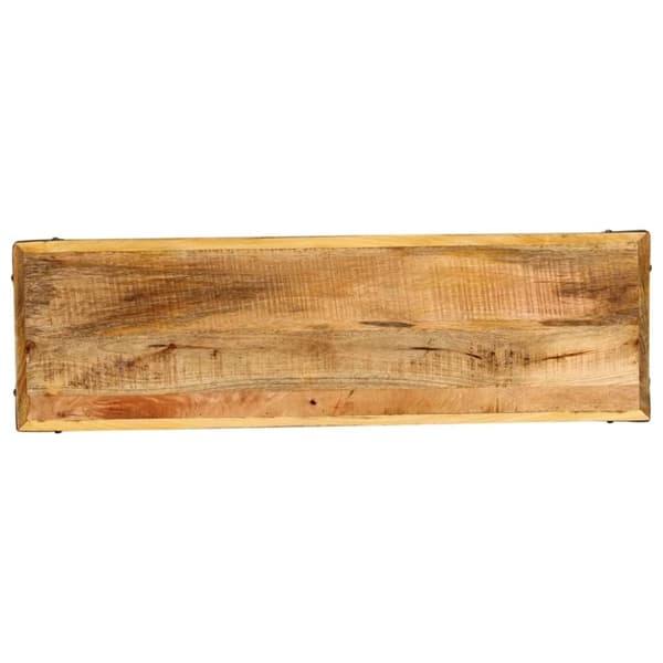 vidaXL Konsolipöytä 100x30x75 cm täysi mangopuu