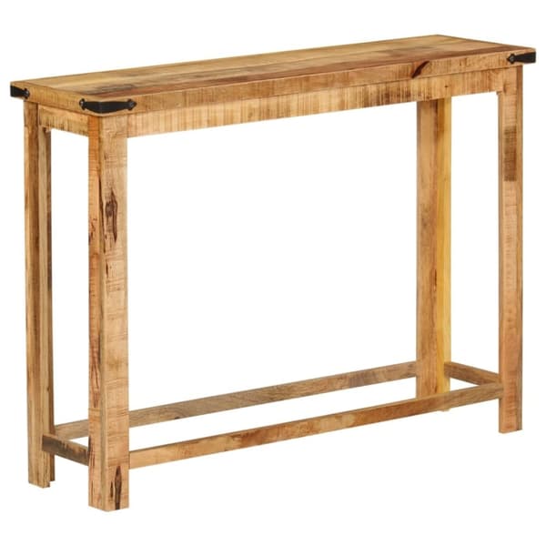 vidaXL Konsolipöytä 100x30x75 cm täysi mangopuu