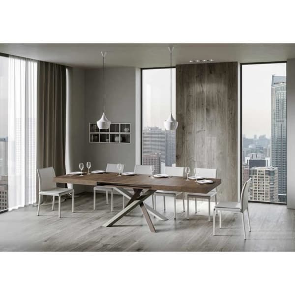 Utdragbart bord Utdragbart bord 90x140/244 cm Volantis Valnötsram 4/C