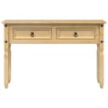 Miniatyrbilde 3 av 10: vidaXL Konsollbord Corona 115x46x73 cm heltre furu