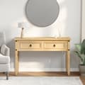 Miniatyrbilde 2 av 10: vidaXL Konsollbord Corona 115x46x73 cm heltre furu