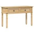 Miniatyrbilde 1 av 10: vidaXL Konsollbord Corona 115x46x73 cm heltre furu