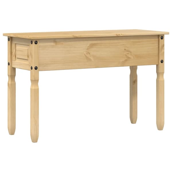 vidaXL konsolbord Corona 115x46x73 cm massivt fyrretræ