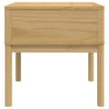 Miniatyrbillede 5 af 11: vidaXL lampebord FLORO 55x55x54 cm massivt fyrretræ gyldenbrun