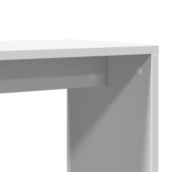 vidaXL sidebord 50x30x50 cm konstrueret træ hvid
