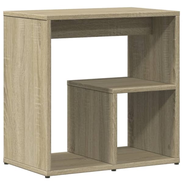 vidaXL Sivupöydät 2 kpl Sonoma-tammi 50x30x50 cm tekninen puu