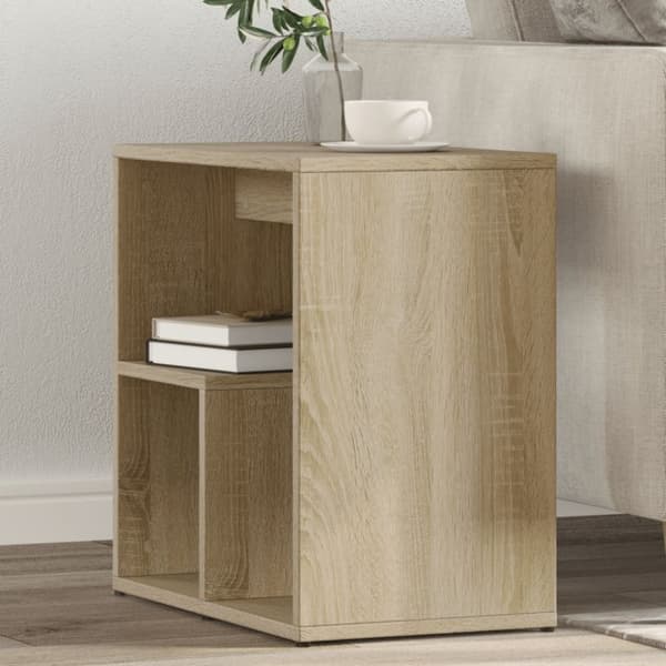 vidaXL Sivupöydät 2 kpl Sonoma-tammi 50x30x50 cm tekninen puu