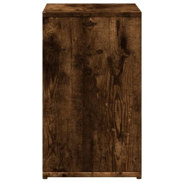 vidaXL sideborde 2 stk. 50x30x50 cm konstrueret træ røget egetræsfarve