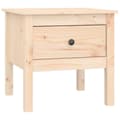 Miniatyrbillede 3 af 11: vidaXL sidebord 50x50x49 cm massivt fyrretræ -  Sideborde