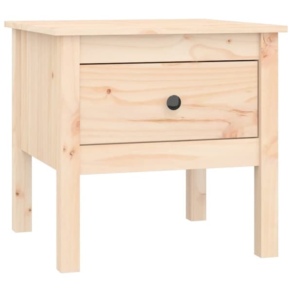 vidaXL sidebord 50x50x49 cm massivt fyrretræ -  Sideborde