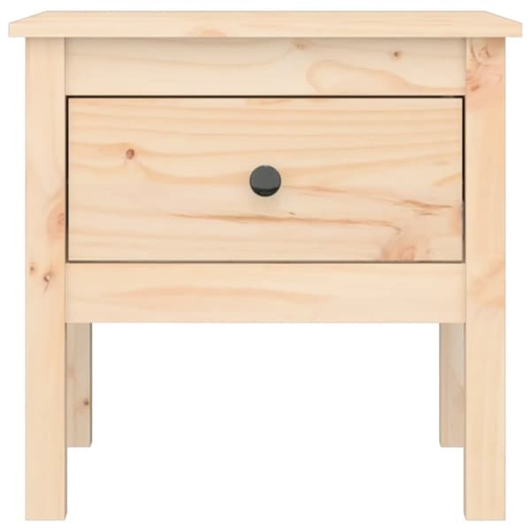vidaXL sidebord 50x50x49 cm massivt fyrretræ -  Sideborde