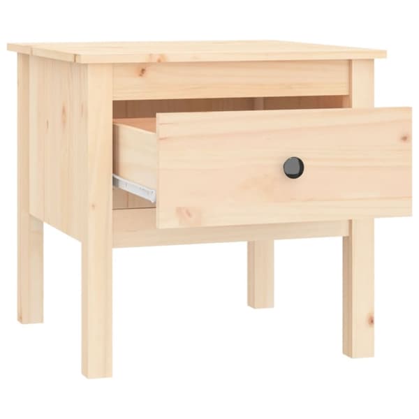 vidaXL sidebord 50x50x49 cm massivt fyrretræ -  Sideborde
