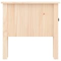 Miniatyrbillede 9 af 11: vidaXL sidebord 50x50x49 cm massivt fyrretræ -  Sideborde