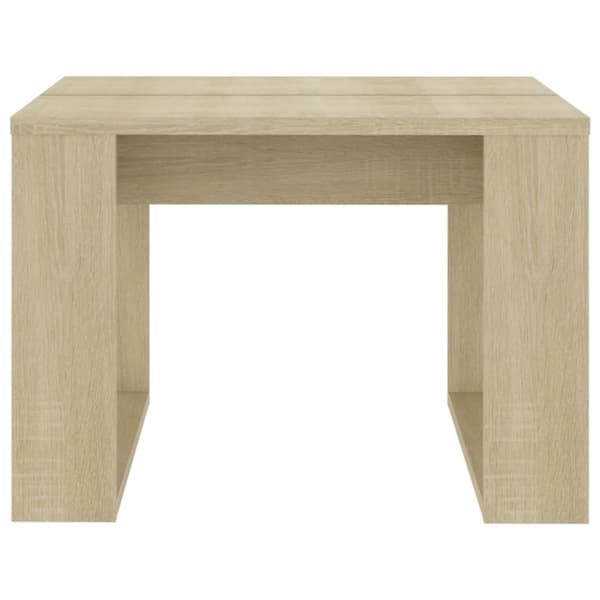 vidaXL sidebord 50x50x35 cm konstrueret træ sonoma-eg -  Sideborde