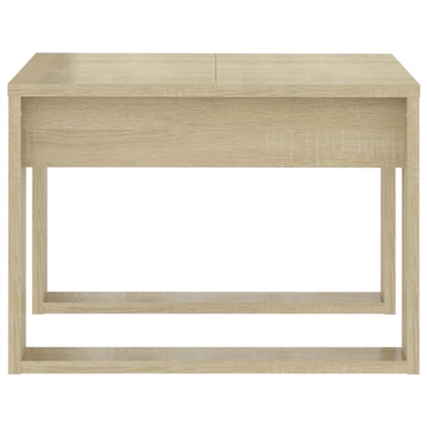 vidaXL sidebord 50x50x35 cm konstrueret træ sonoma-eg - Sideborde
