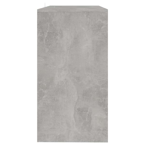 vidaXL konsolbord 89x41x76,5 cm stål betongrå - Sideborde