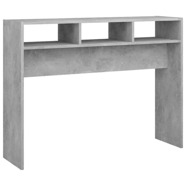 vidaXL Konsolipöytä betoninharmaa 105x30x80 cm tekninen puu -  Apupöydät