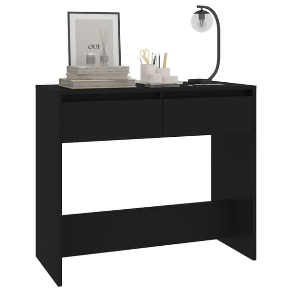 vidaXL konsolbord 89x41x76,5 cm stål sort - Sideborde