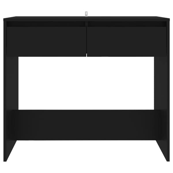 vidaXL konsolbord 89x41x76,5 cm stål sort - Sideborde