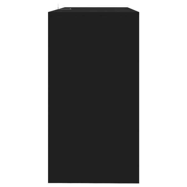 vidaXL konsolbord 89x41x76,5 cm stål sort - Sideborde