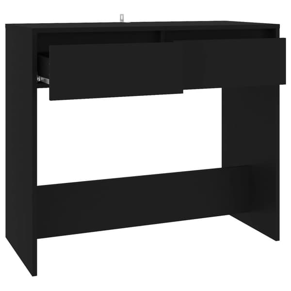 vidaXL konsolbord 89x41x76,5 cm stål sort - Sideborde