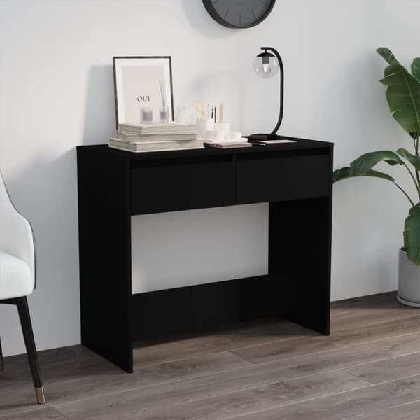 vidaXL konsolbord 89x41x76,5 cm stål sort - Sideborde