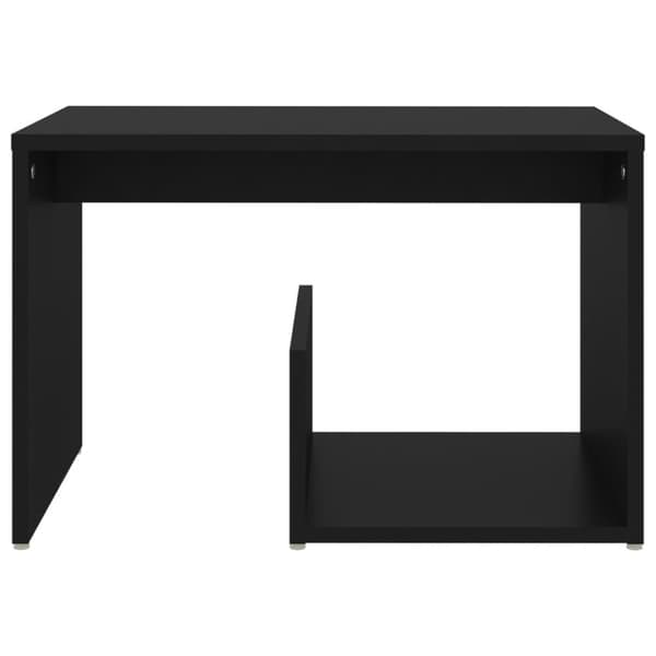 vidaXL sidebord 59x36x38 cm konstrueret træ sort - Sideborde