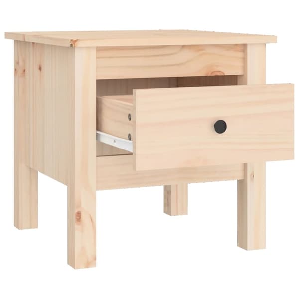 vidaXL sideborde 2 stk. 40x40x39 cm massivt fyrretræ -  Sideborde