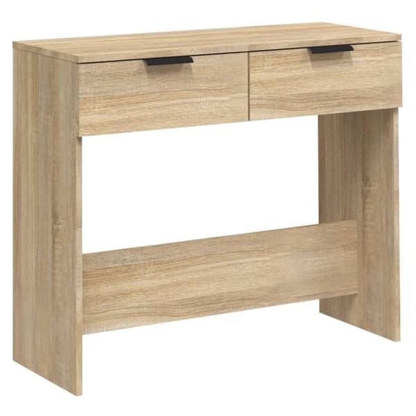 vidaXL Konsolipöytä Sonoma-tammi 90x36x75 cm tekninen puu -  Apupöydät