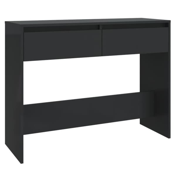 vidaXL konsolbord 100x35x76,5 cm konstrueret træ sort -  Sideborde
