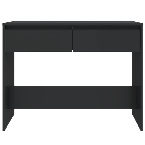 vidaXL konsolbord 100x35x76,5 cm konstrueret træ sort -  Sideborde