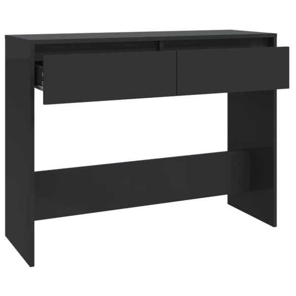 vidaXL konsolbord 100x35x76,5 cm konstrueret træ sort -  Sideborde