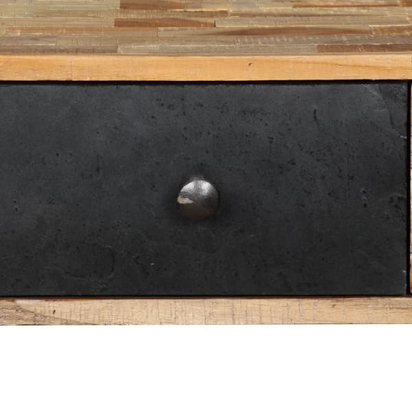 vidaXL Sivupöytä Täysi Uusiokäytetty Tiikki 120x30x76 cm -  Apupöydät