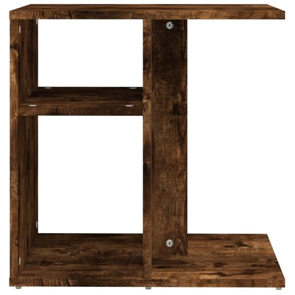 vidaXL Soffbord rökfärgad ek 50x30x50 cm konstruerat trä -  Avlastningsbord