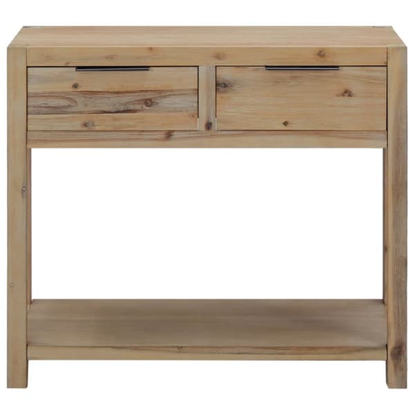 vidaXL konsolbord 82x33x73 cm massivt akacietræ - Sideborde