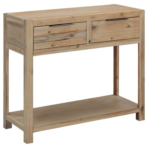 vidaXL konsolbord 82x33x73 cm massivt akacietræ - Sideborde