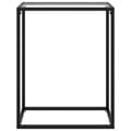 Miniatyrbillede 3 af 8: vidaXL konsolbord 60x35x75 cm hærdet glas transparent -  Sideborde