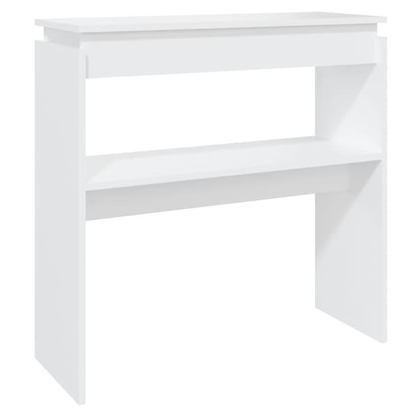 vidaXL Konsolipöytä valkoinen 80x30x80 cm tekninen puu -  Apupöydät