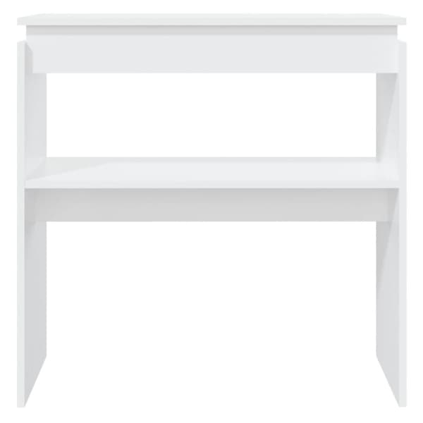 vidaXL Konsolipöytä valkoinen 80x30x80 cm tekninen puu -  Apupöydät