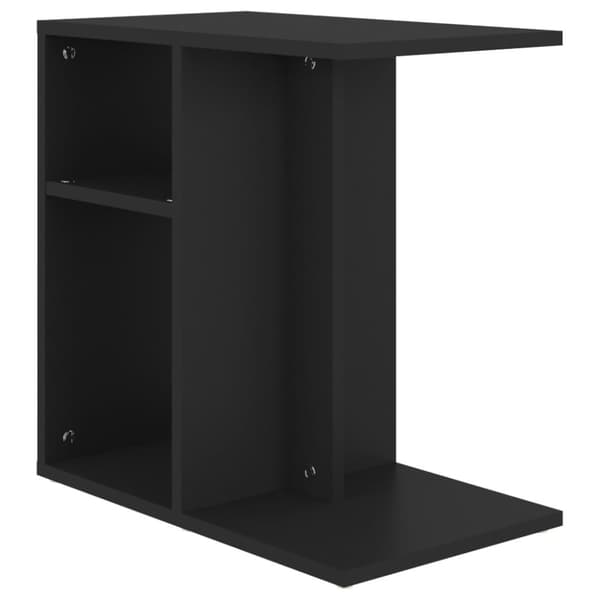 vidaXL sidebord 50x30x50 cm konstrueret træ sort -  Sideborde