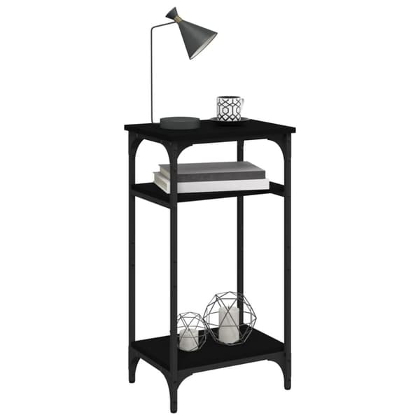 vidaXL sidebord 40x30x75 cm konstrueret træ sort -  Sideborde