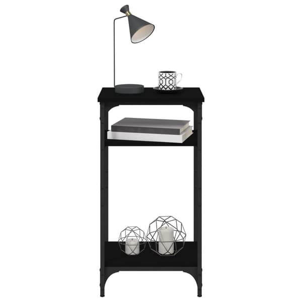 vidaXL sidebord 40x30x75 cm konstrueret træ sort -  Sideborde