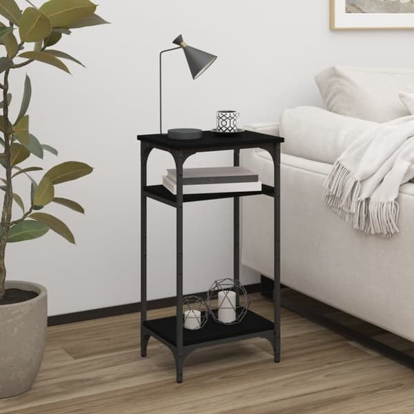 vidaXL sidebord 40x30x75 cm konstrueret træ sort -  Sideborde