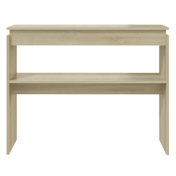 vidaXL konsolbord 102x30x80 cm konstrueret træ sonoma-eg -  Sideborde