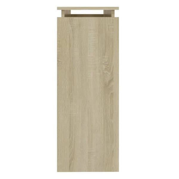 vidaXL konsolbord 102x30x80 cm konstrueret træ sonoma-eg -  Sideborde