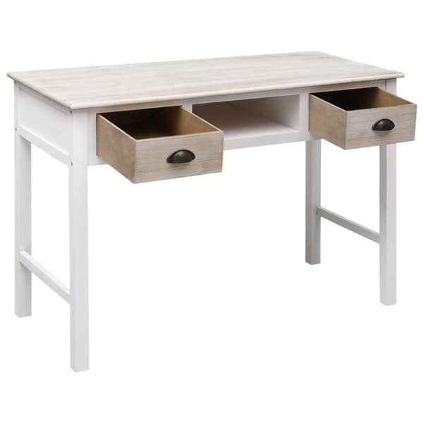 vidaXL Sivupöytä 110x45x76 cm puu -  Apupöydät