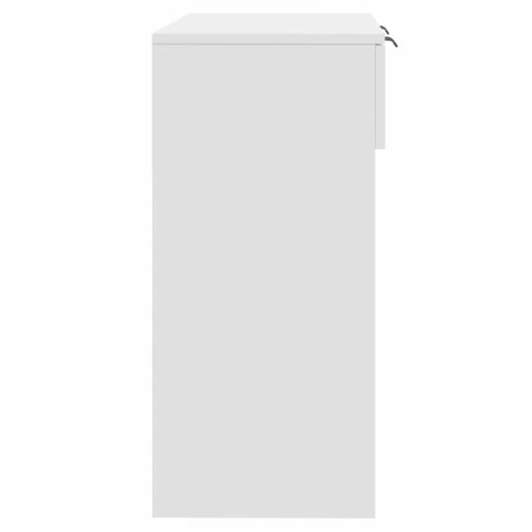 vidaXL konsolbord 90x36x75 cm konstrueret træ hvid -  Sideborde