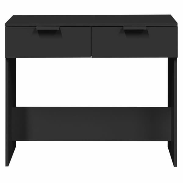 vidaXL Konsolipöytä musta 90x36x75 cm tekninen puu -  Apupöydät