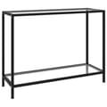 Miniatyrbillede 1 af 8: vidaXL konsolbord 100x35x75 cm hærdet glas transparent -  Sideborde